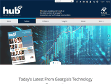 Tablet Screenshot of hubga.com